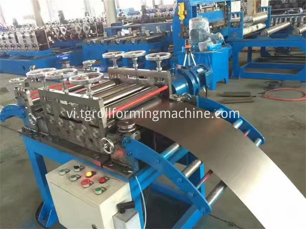 Steel Palisade Fence Machine